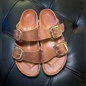 Birkenstock Brown Big Buckle Size 10/40